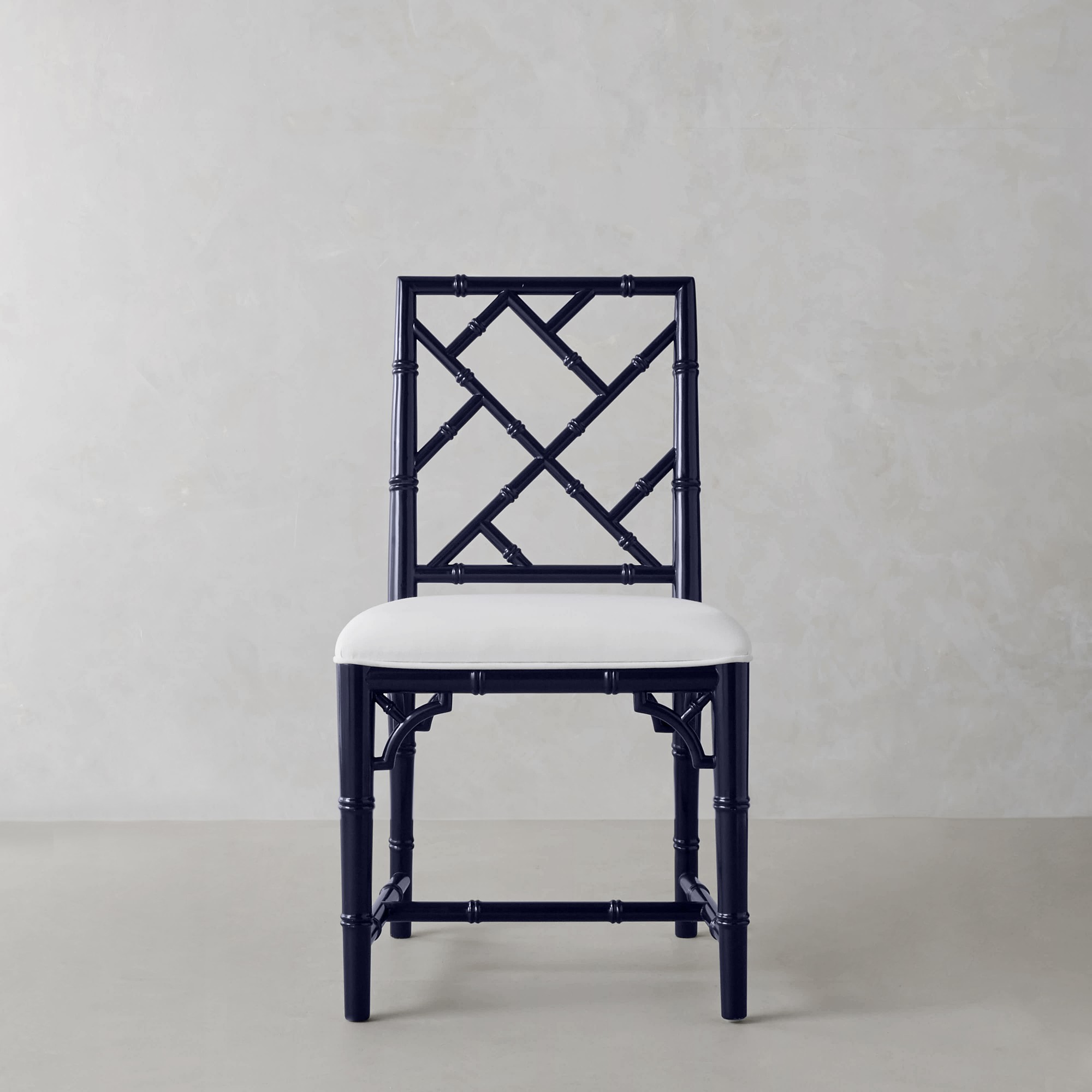 Chippendale Upholstered Bistro Side Chair