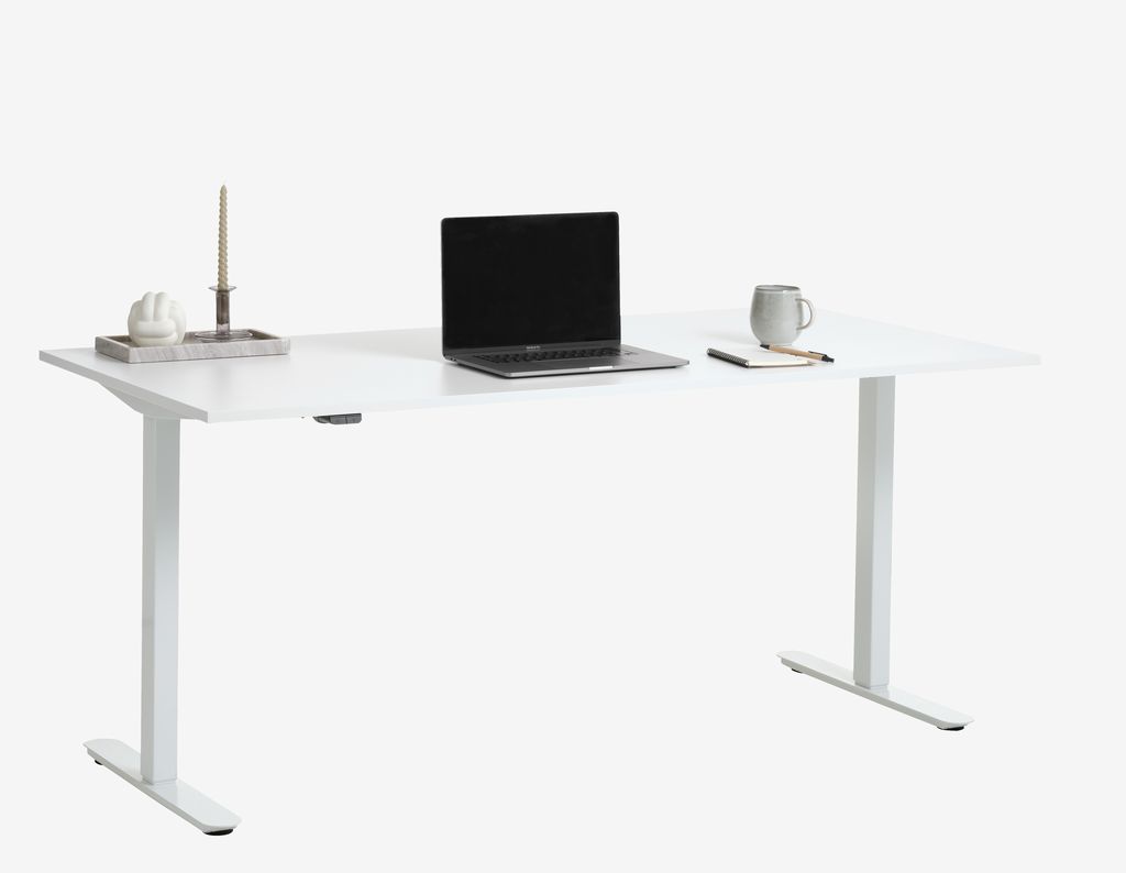 Height adjustable desk SVANEKE 70x140 white