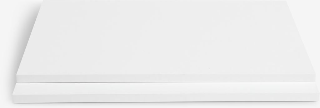 Shelves f/ ODDER/LIMFJORDEN 2 doors 2pcs/pk white
