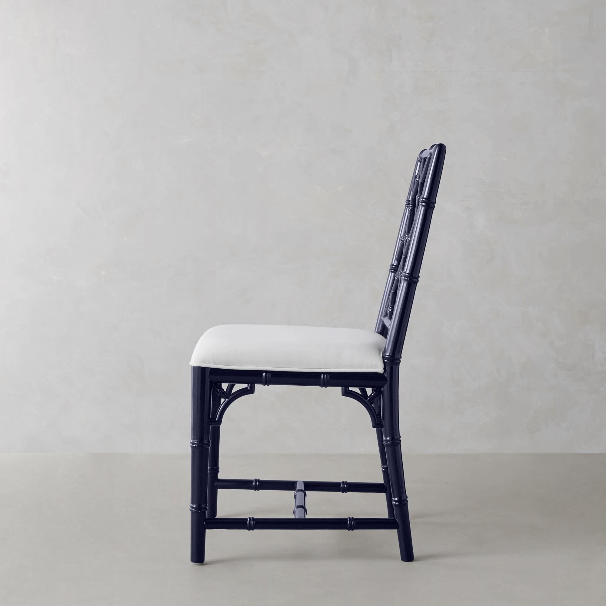 Chippendale Upholstered Bistro Side Chair