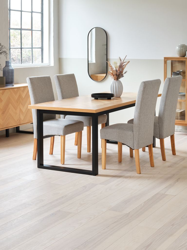 Mirror MARSTAL oval 40x100 black