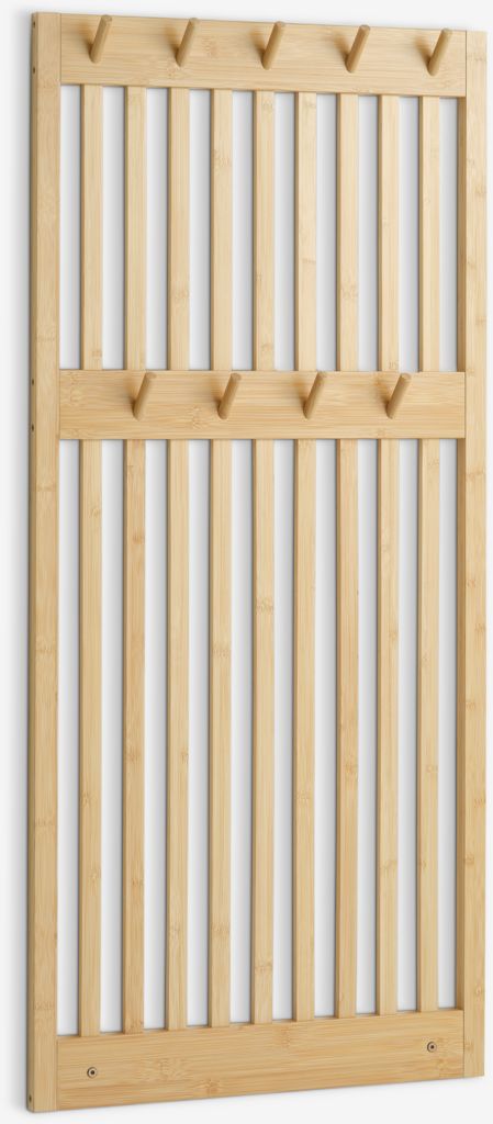 Coat rack EGTVED 9 hooks bamboo
