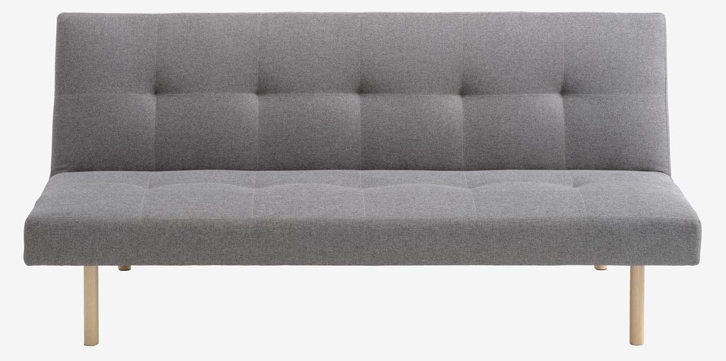 Sofa bed HOLSTED grey fabric