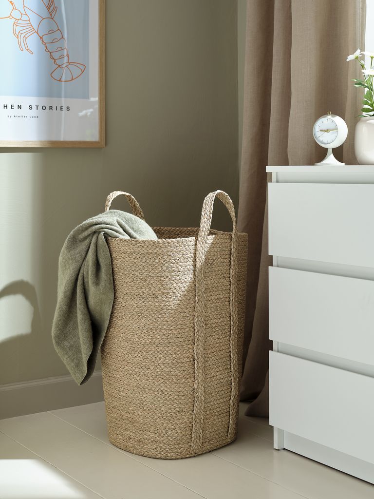 Laundry basket DAN W37xL37xH55cm