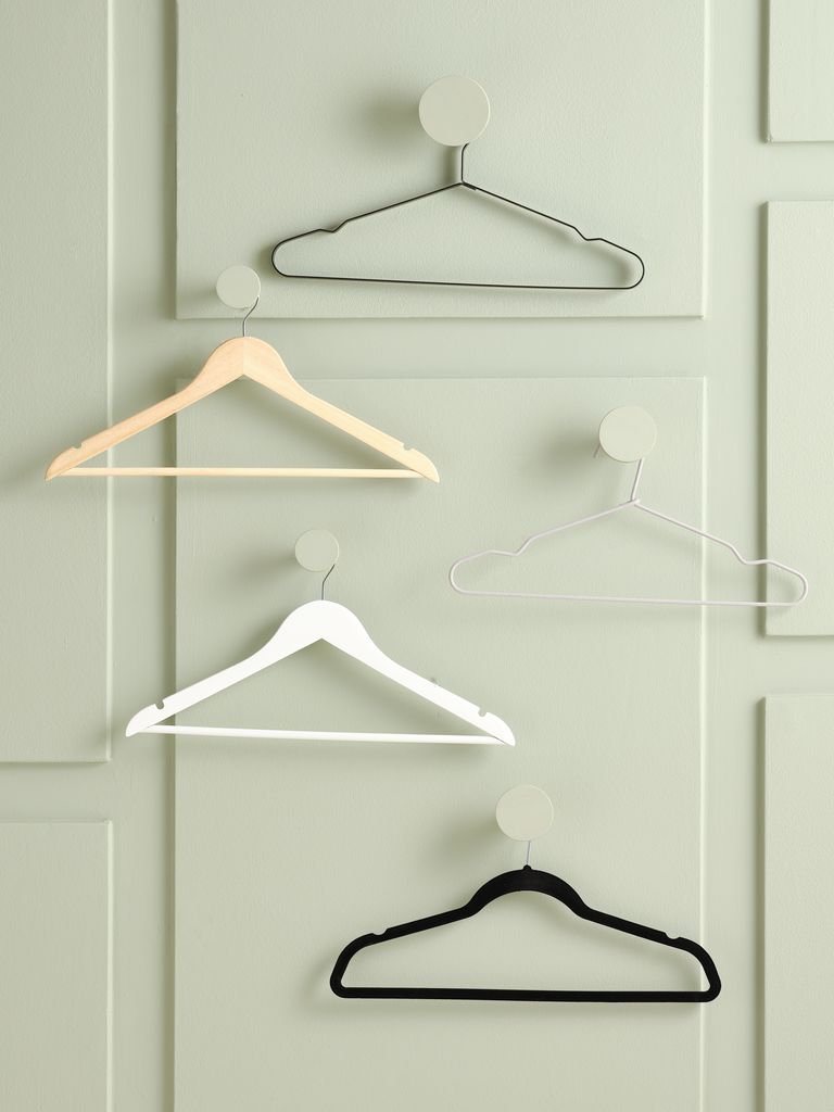 Hangers HELMUT L44cm pack of 5 white