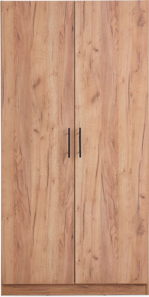 Wardrobe VIBY 101x200 2 doors natural oak colour