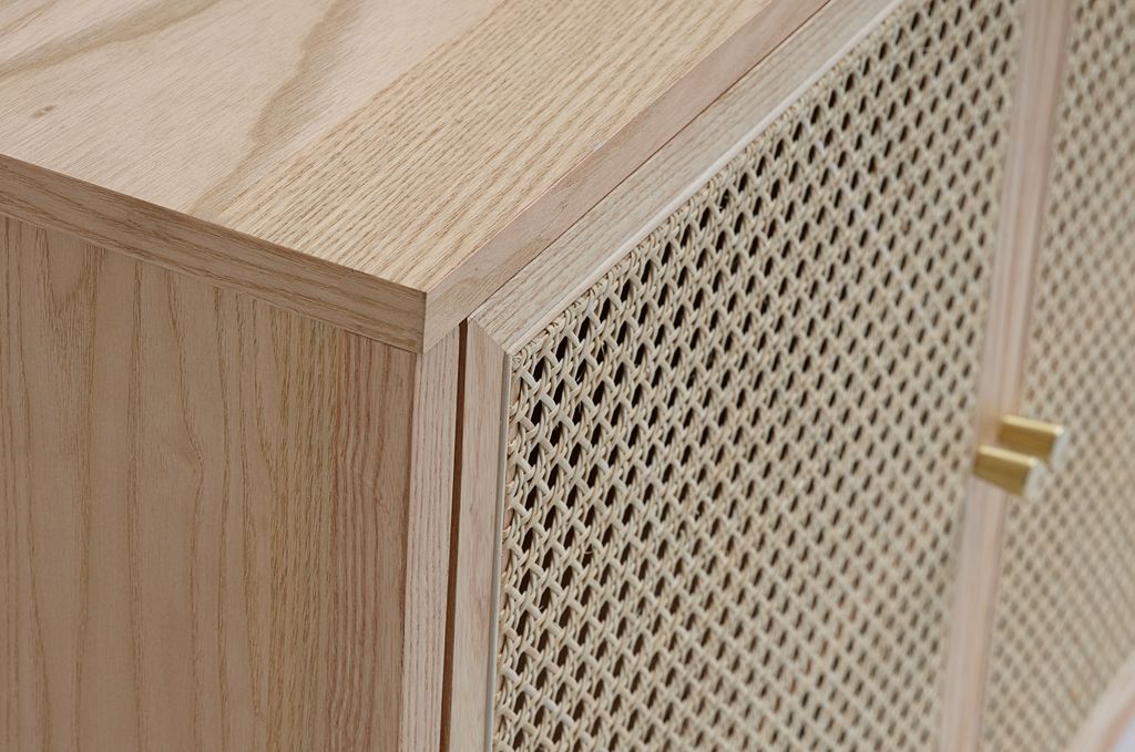 Sideboard SALTVIG 3 doors ash