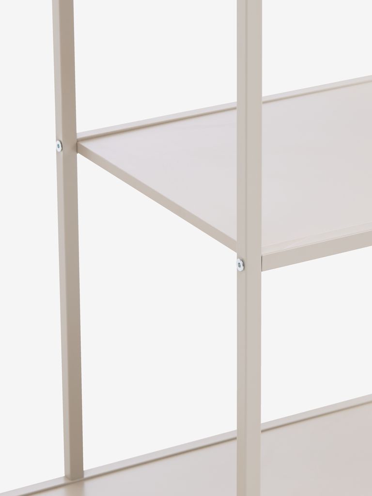 Shelving unit RUDERSDAL 7 shelves beige