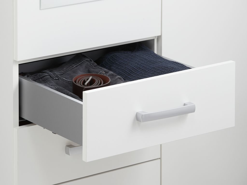 Wardrobe VELLERUP 200x200 combi oak