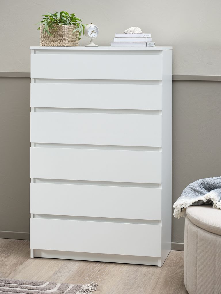 6 drawer chest TANGBJERG white