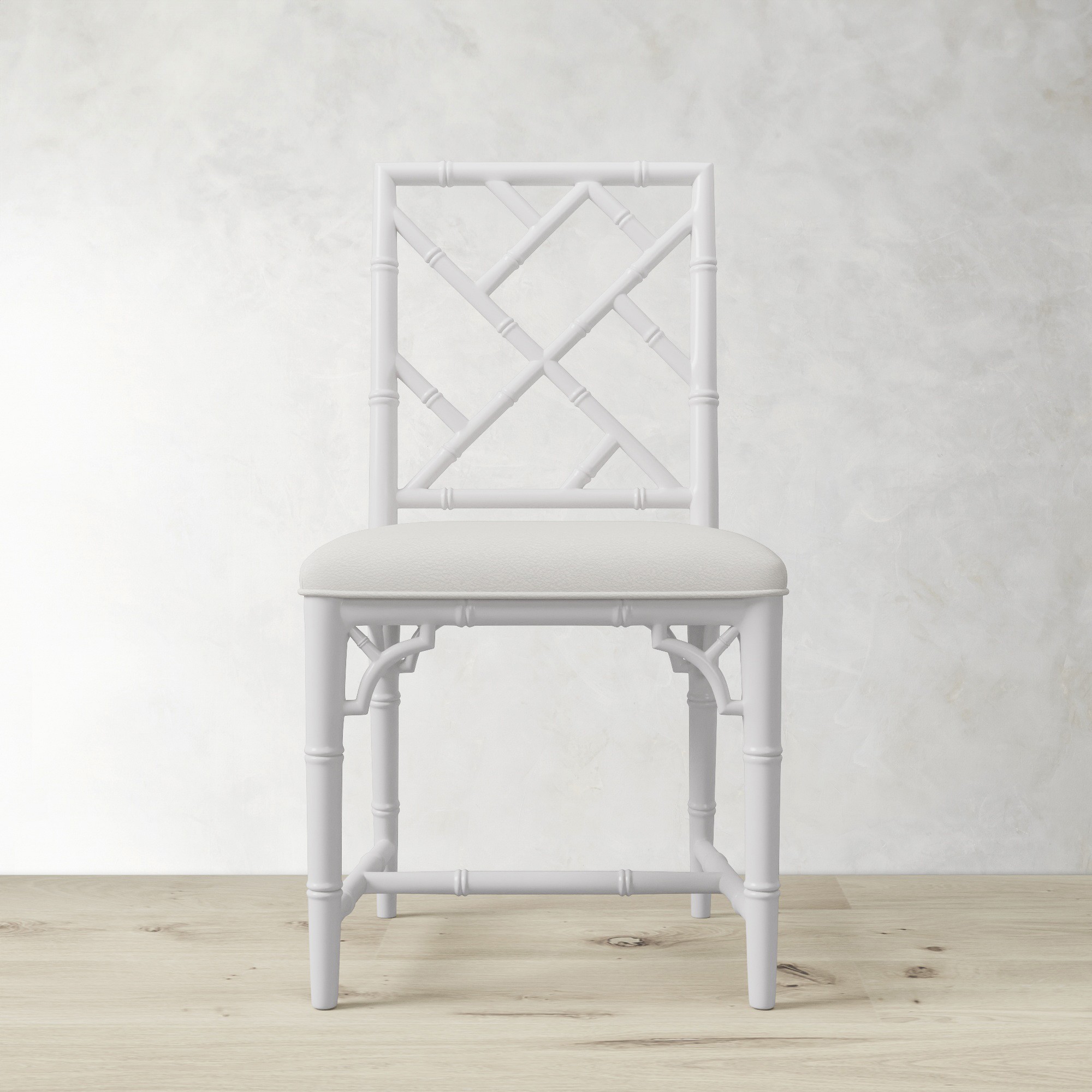 Chippendale Upholstered Bistro Side Chair