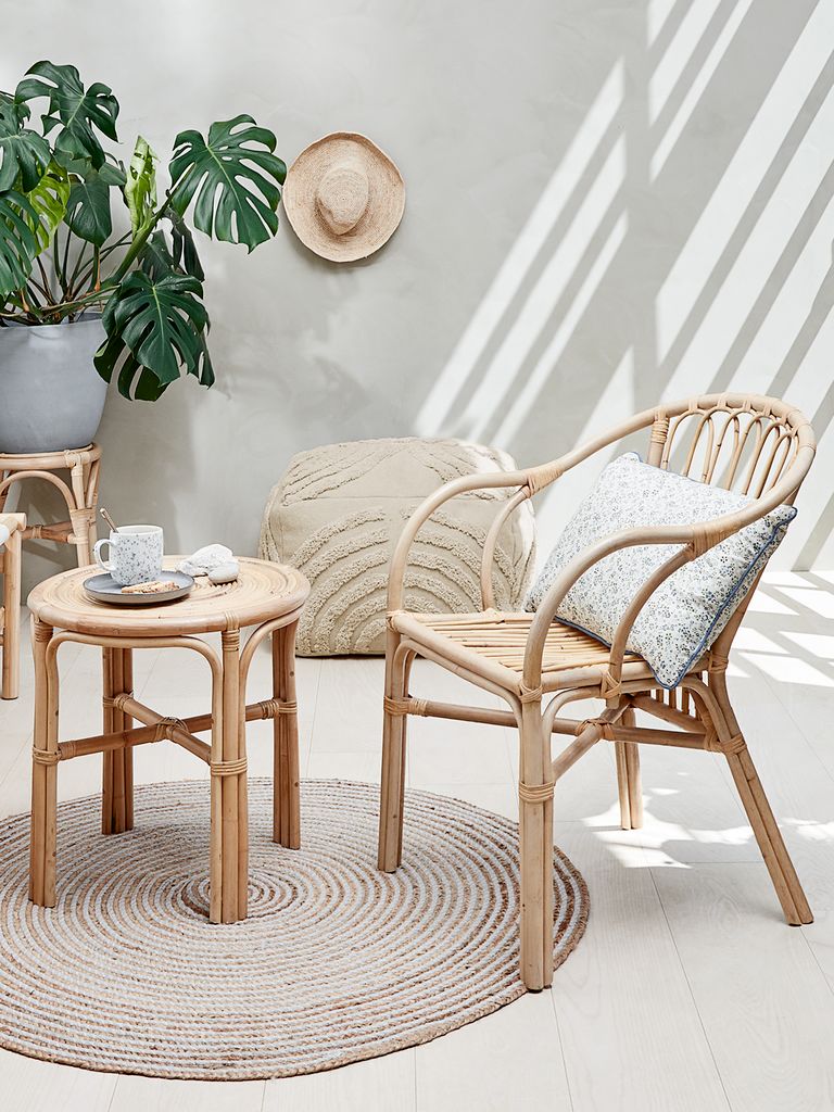 Armchair LISELEJE low natural