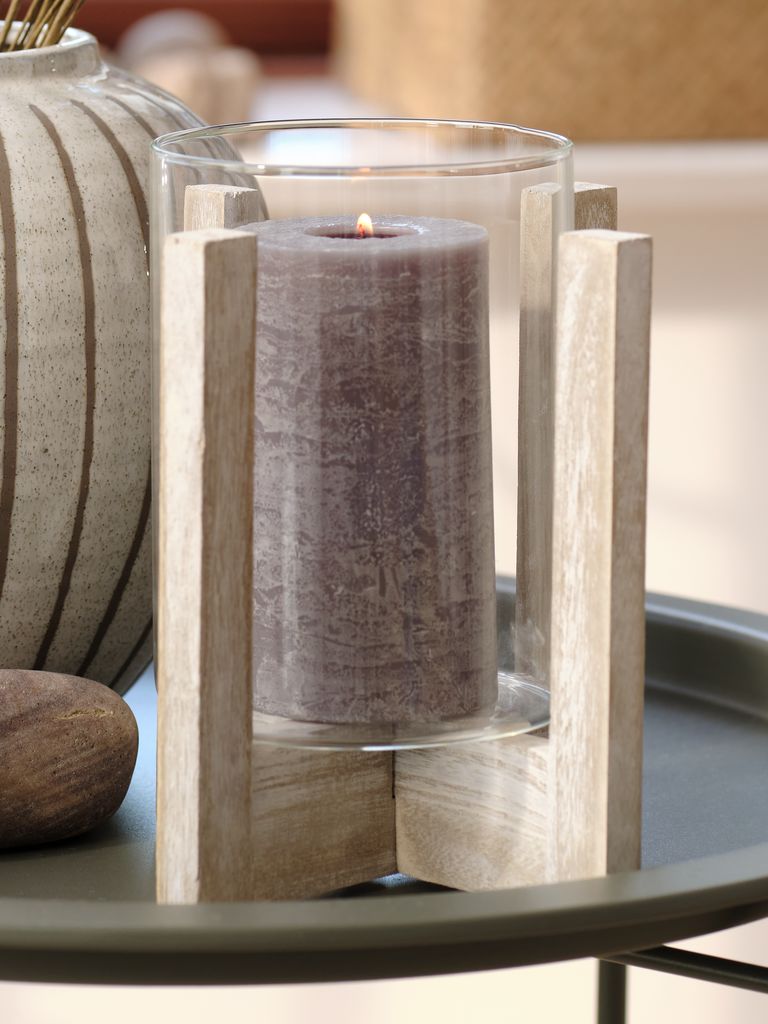 Candle holder LUDVIG W16xL16xH20cm