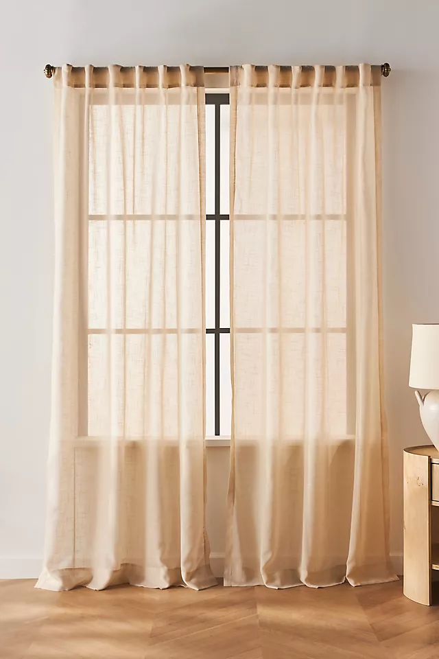 Lena Sheer Woven Curtain