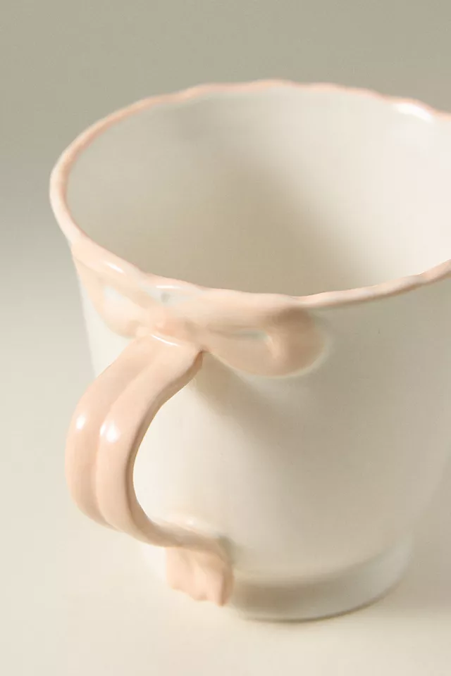 Benedita Bow Stoneware Mug