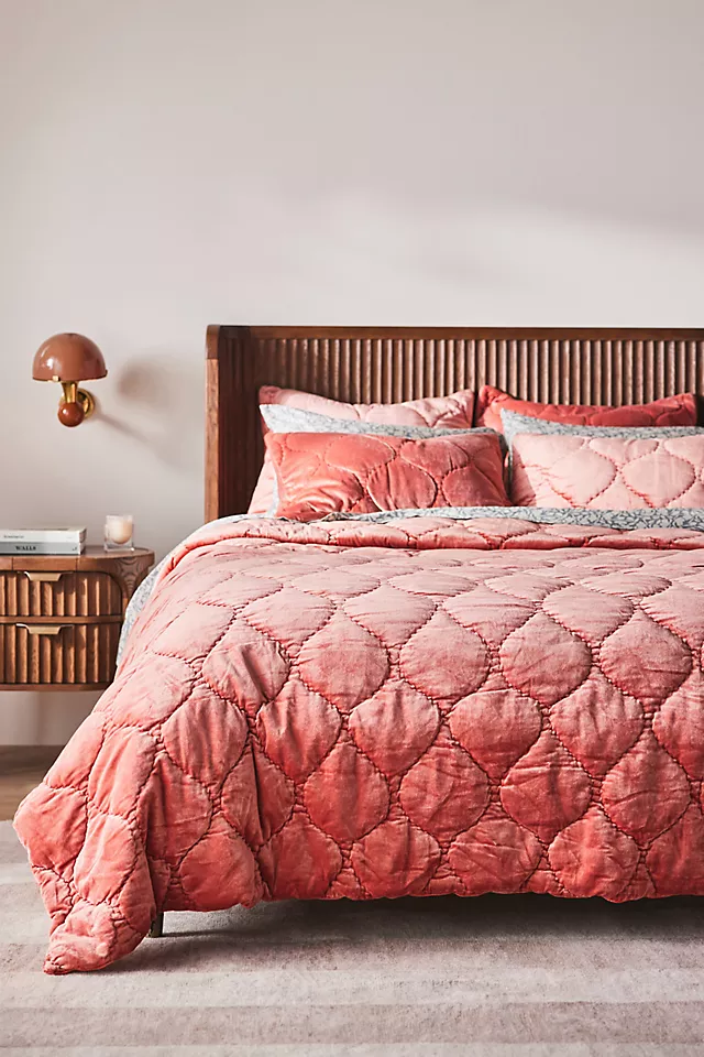 Claire Cotton Velvet Satin Quilt