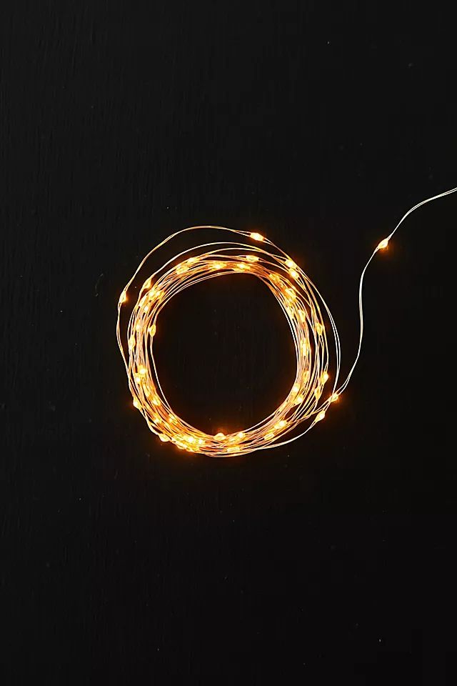 Stargazer Twinkling Rose Gold Twine Lights