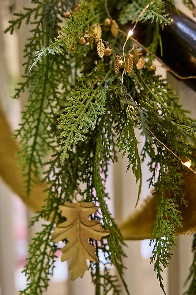Faux Cedar Garland, Evergreen 72-180