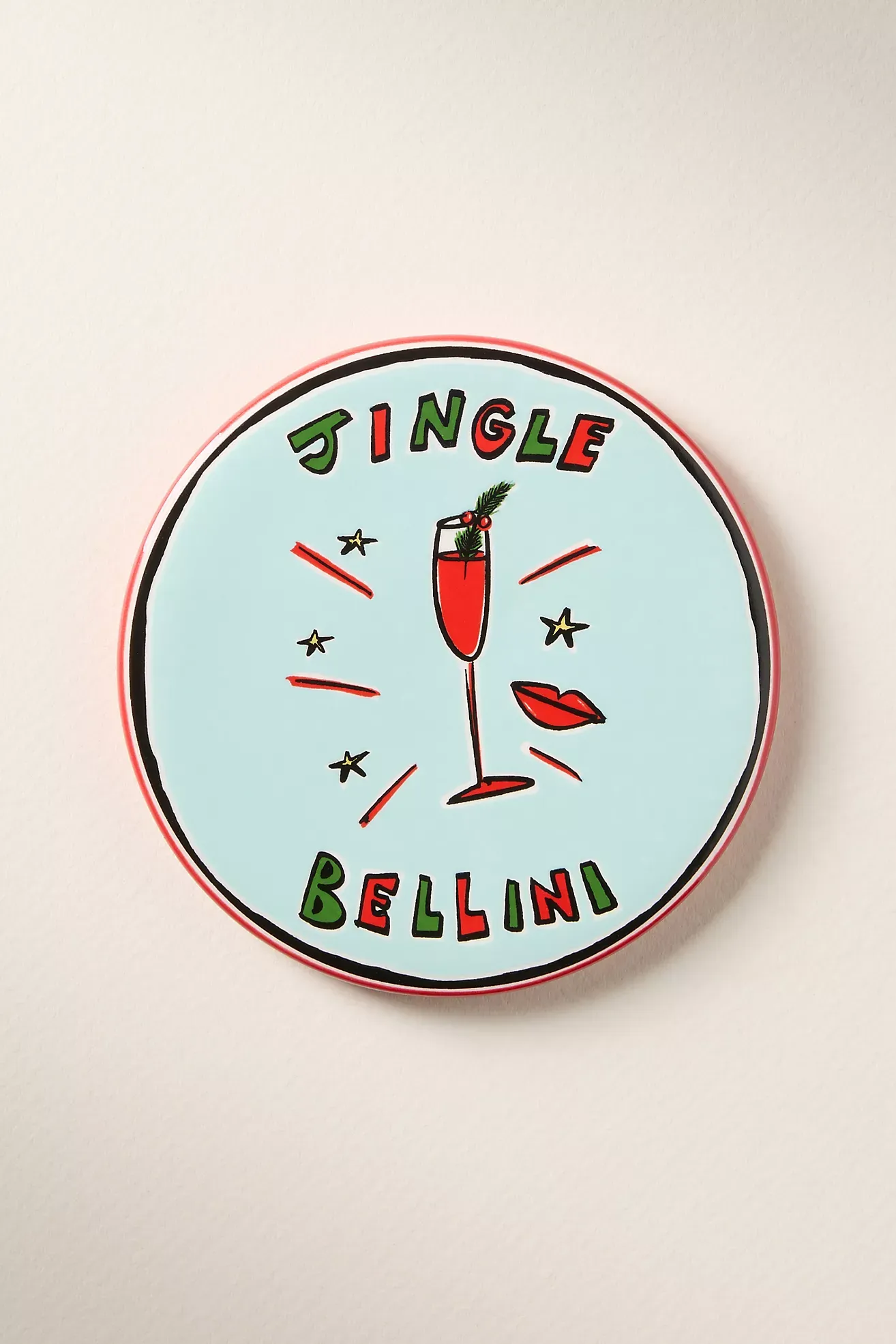 Nephthys Illustrated Elf Nog Coaster