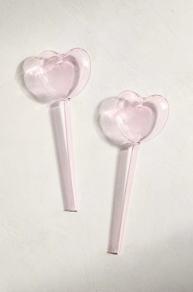 Heart Watering Globes, Set of 2