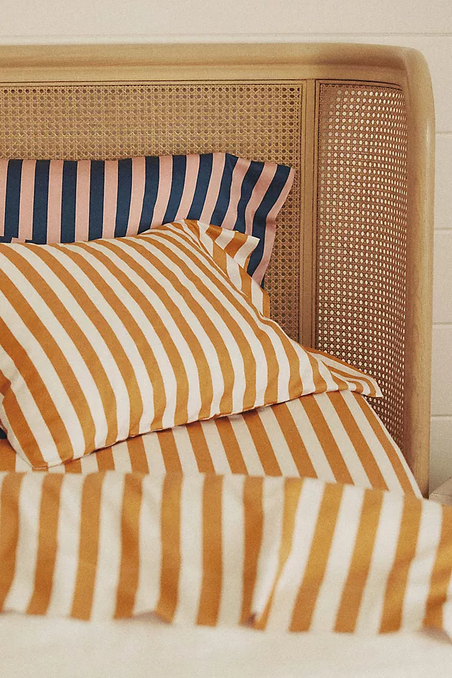 The Organic Cotton Sateen Printed Sheet Set by Maeve