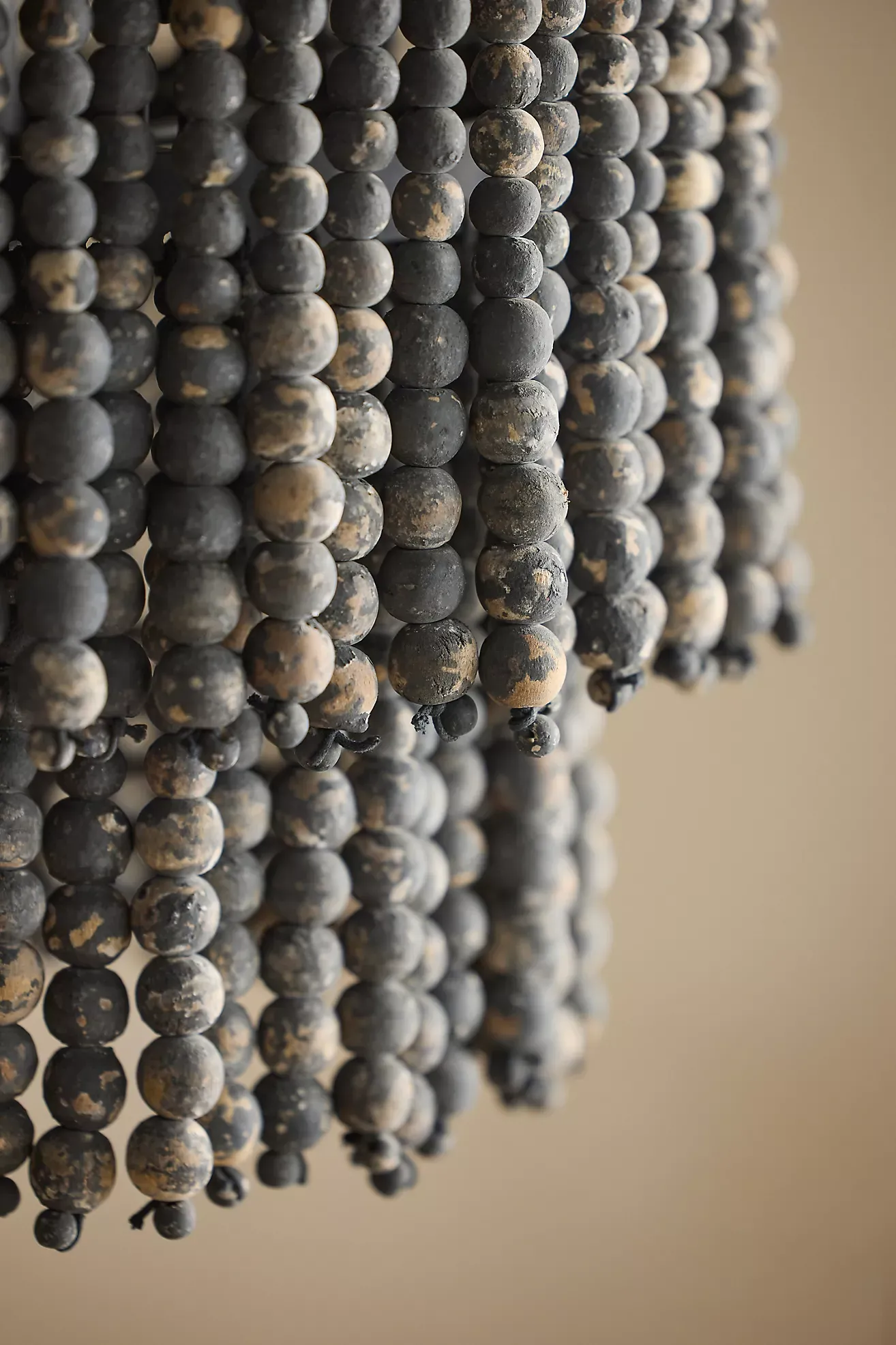 Beaded Flush Mount Ceiling Light