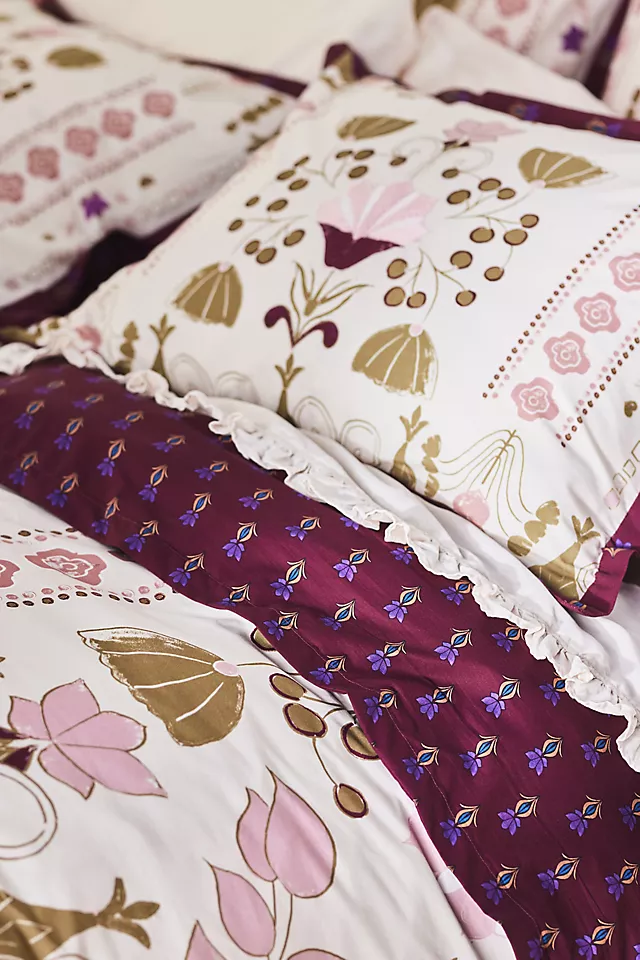 The Printed Cotton-Slub Duvet Collection
