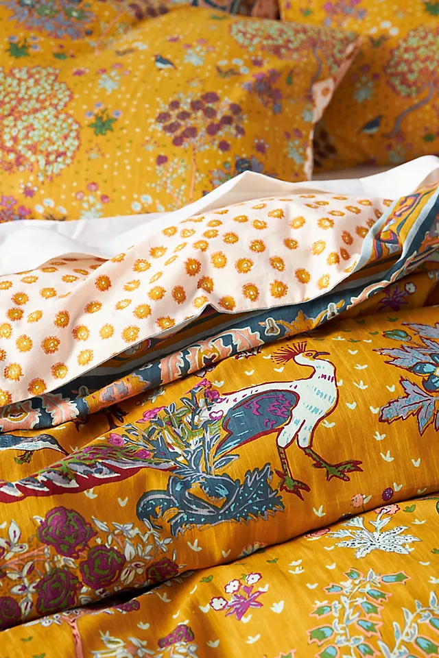 The Printed Cotton-Slub Duvet Collection