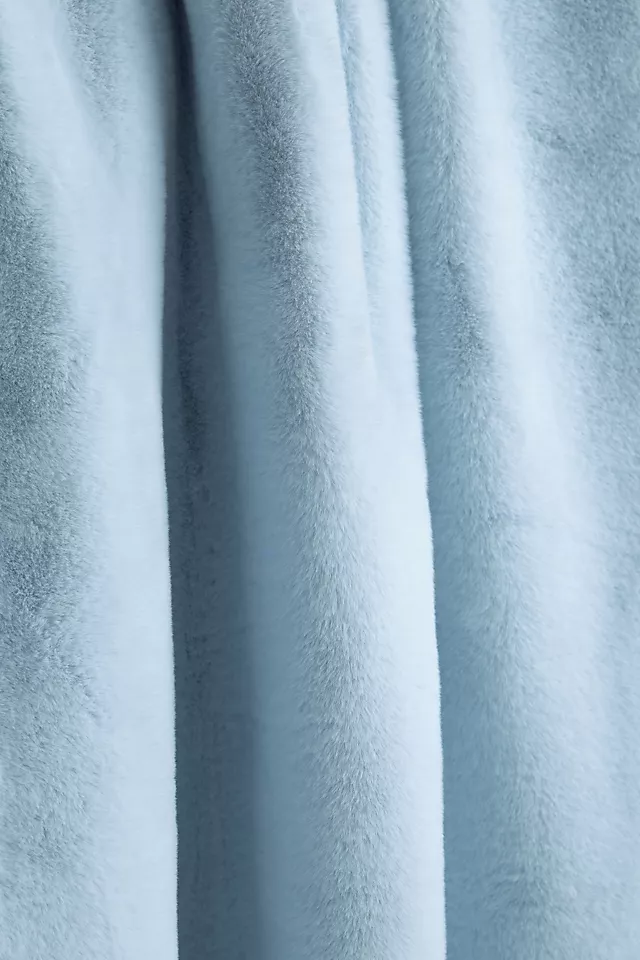 The Sophie Faux Fur Throw Blanket