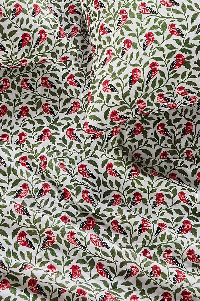 Cotton Modal Brushed Cozy Printed Sheet Set