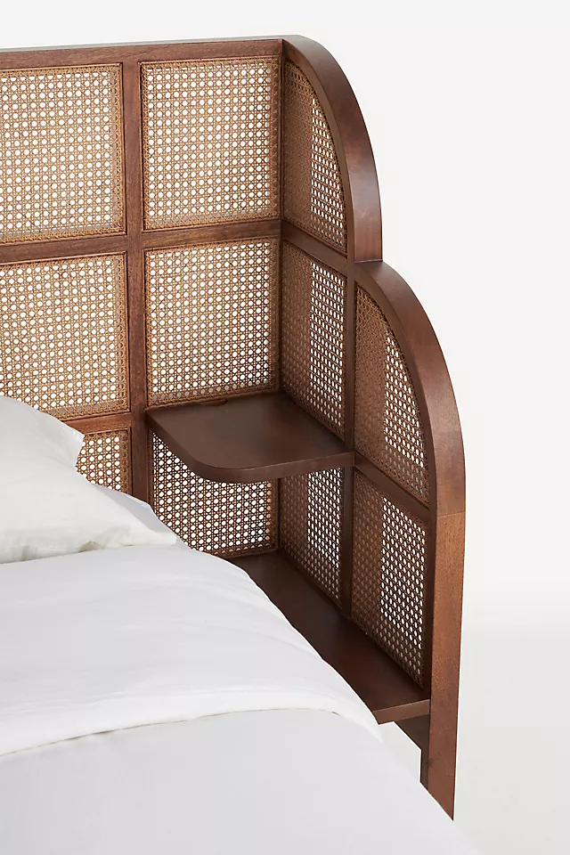 Nest Rattan Nightstand Bed