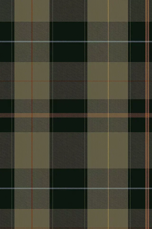 MINDTHEGAP Equestrian Plaid Green Wallpaper