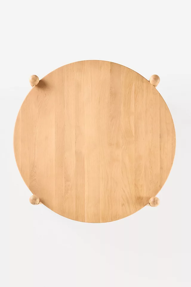 Roma Oak Round Coffee Table