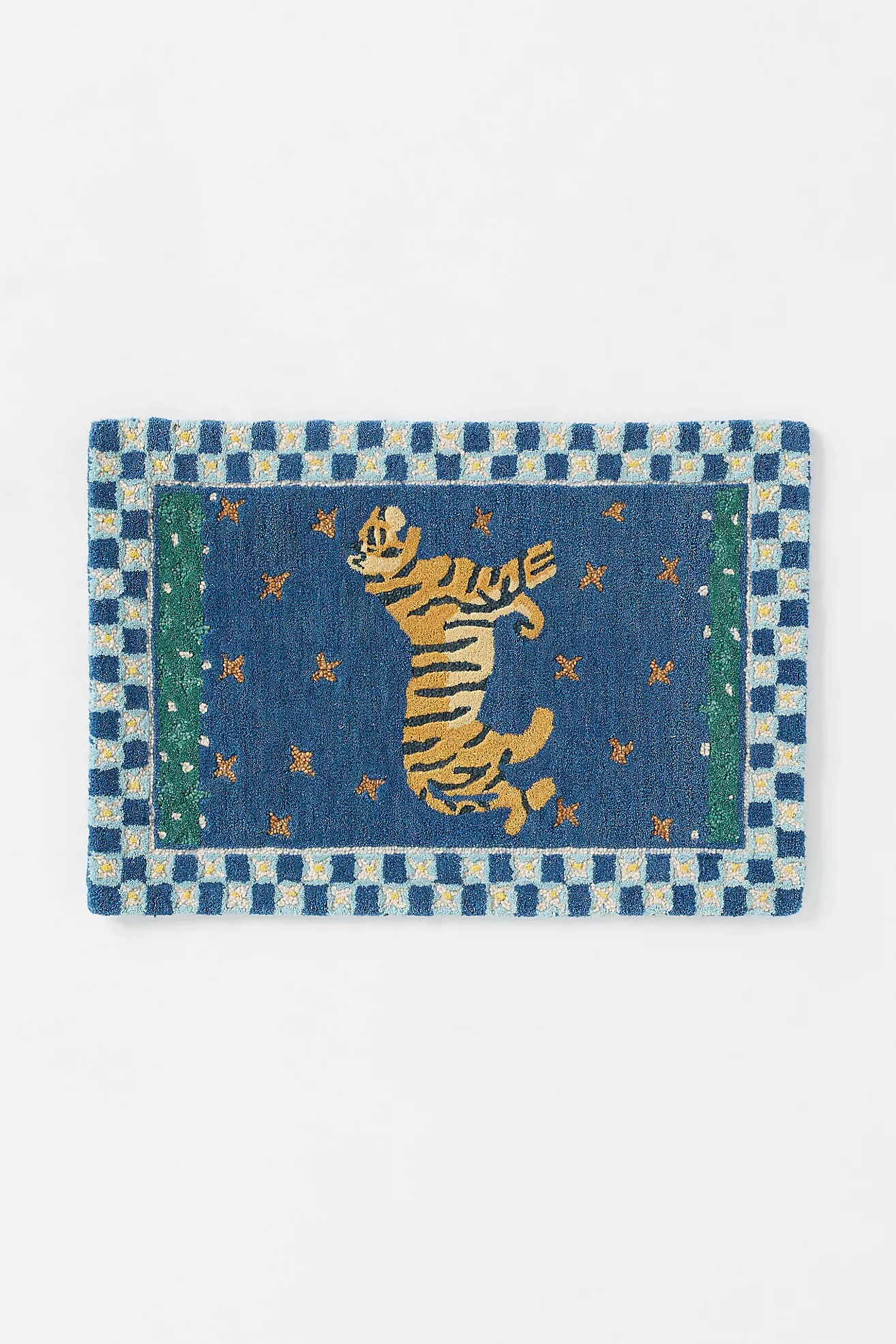 Printed Goods Tiger Hand-Tufted Wool Rug