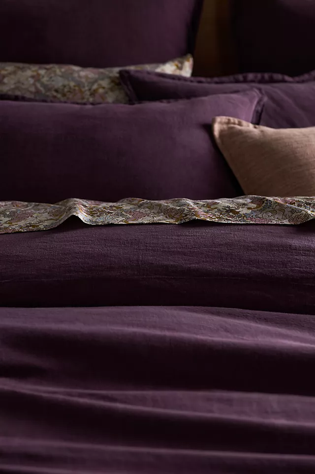 Washed Linen Duvet Cover​