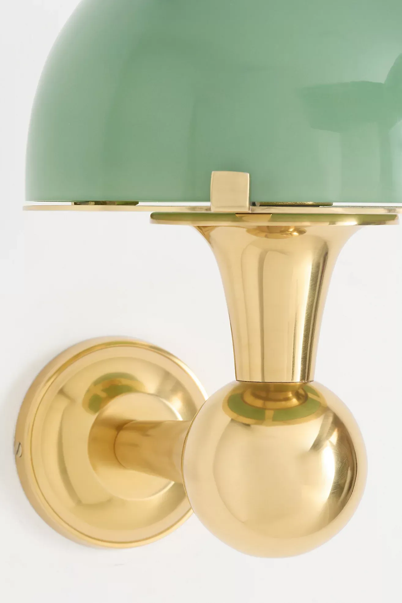 Merve Kahraman Cabinet of Curiosities Mushroom Glass Sconce Wall Light