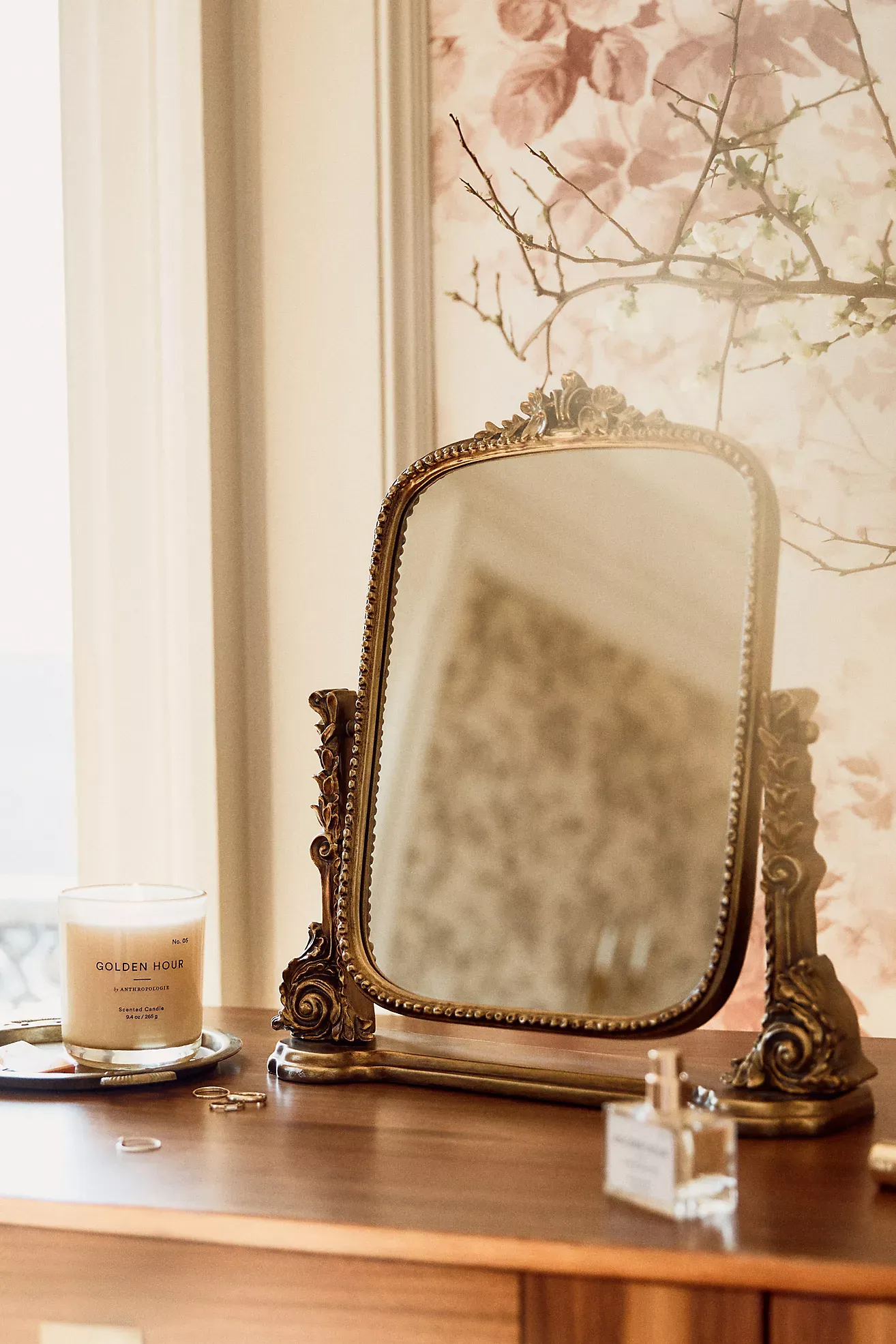 The Gleaming Primrose Vanity Mirror