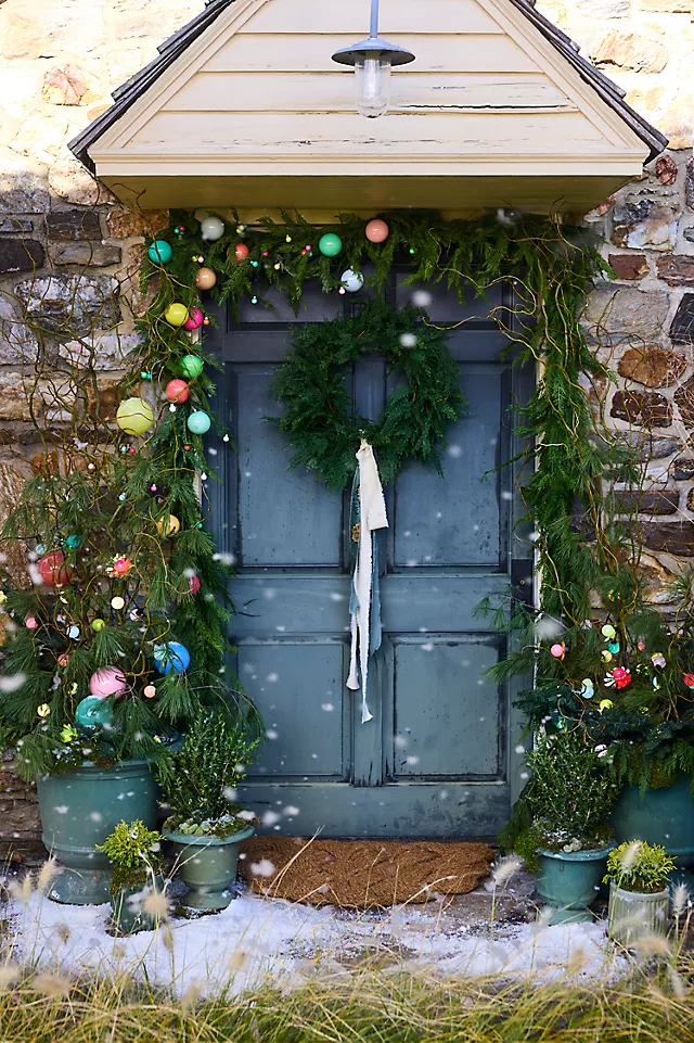 Faux Cedar Garland, Evergreen 72-180