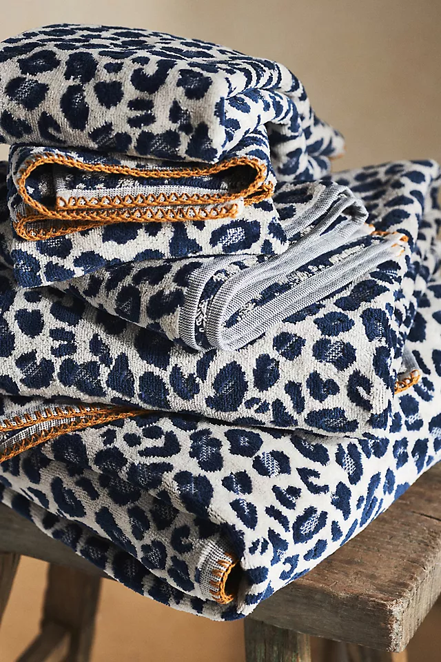 Lola Leopard Bath Towel Collection