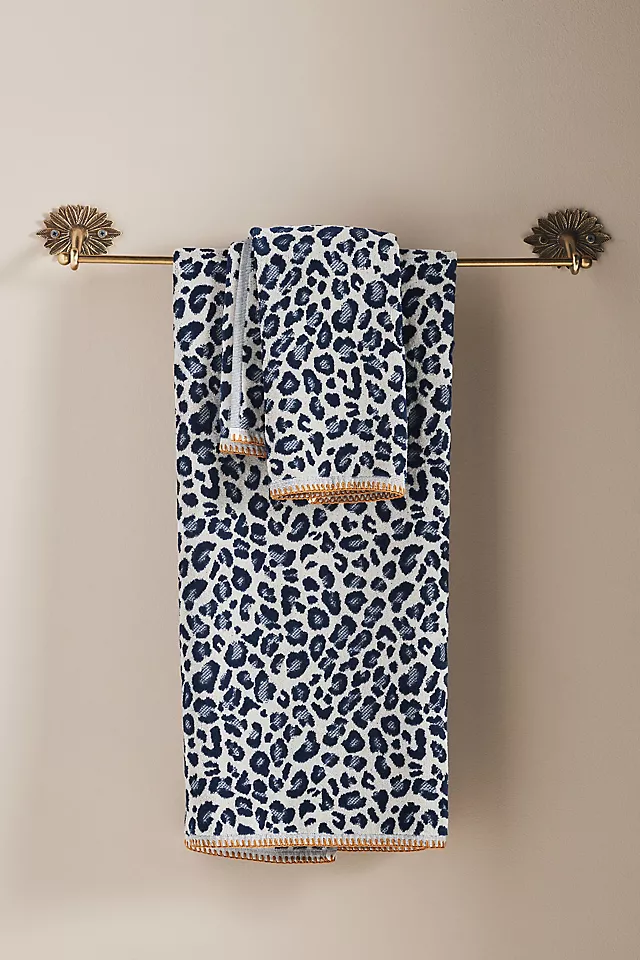 Lola Leopard Bath Towel Collection