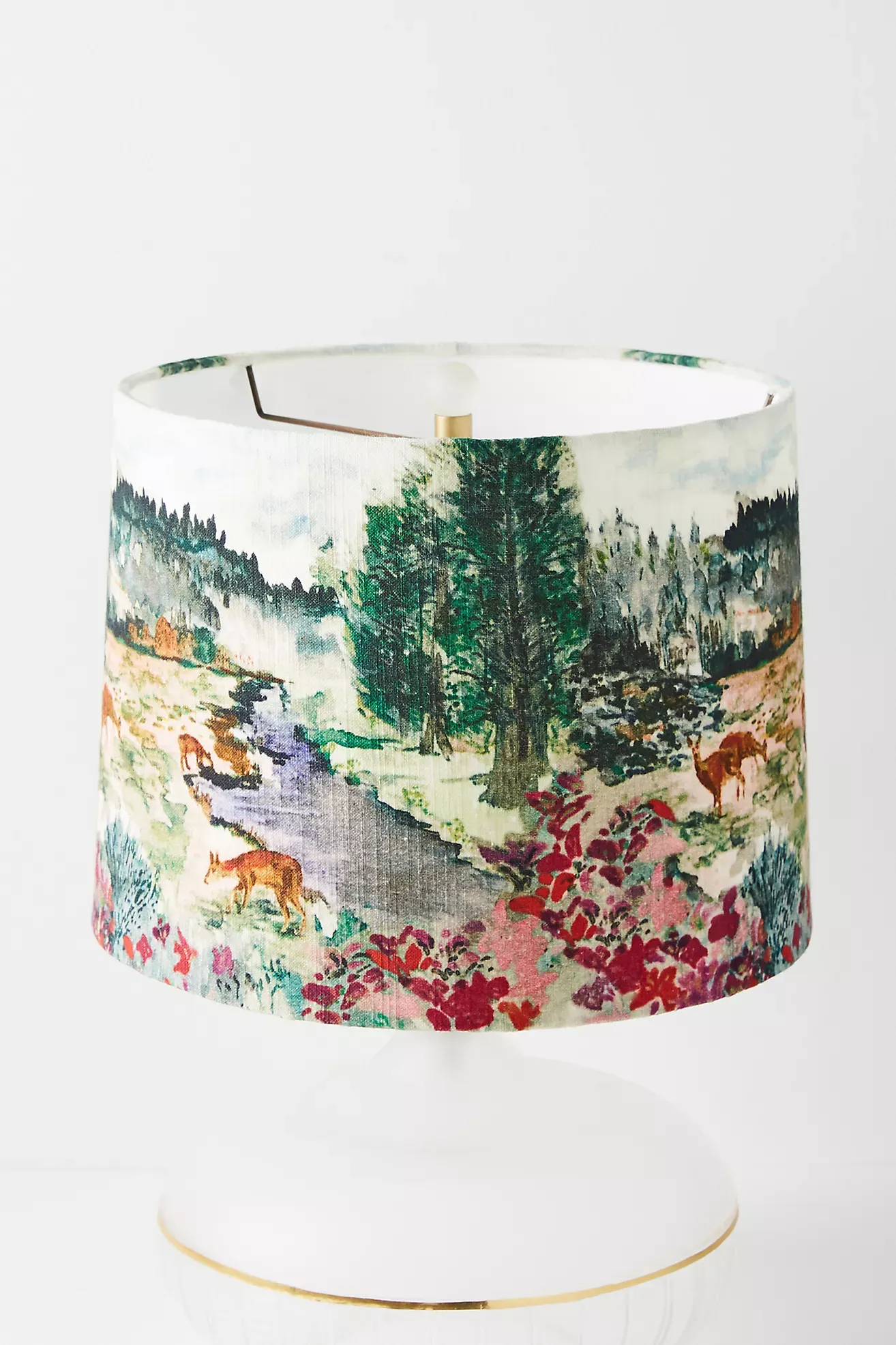 Printed Fabric Lamp Shade