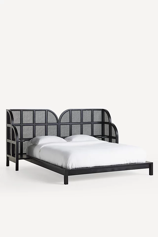 Nest Rattan Nightstand Bed