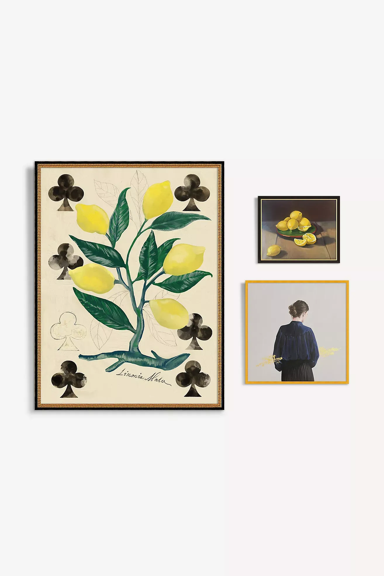 Mellow Yellow Gallery Wall Art