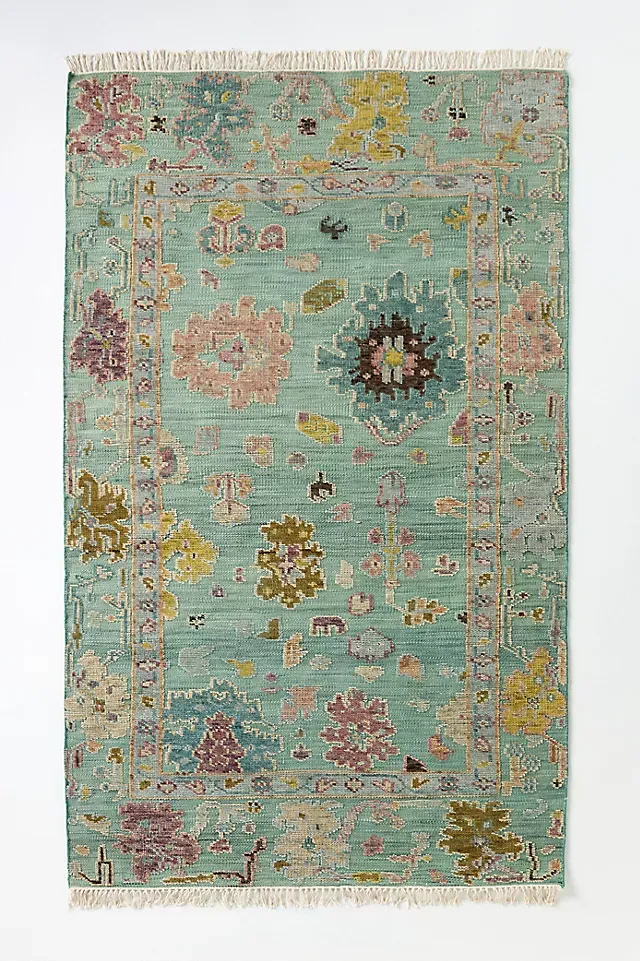 Perry Wool Hand-Knotted Persian-Inspired Rug