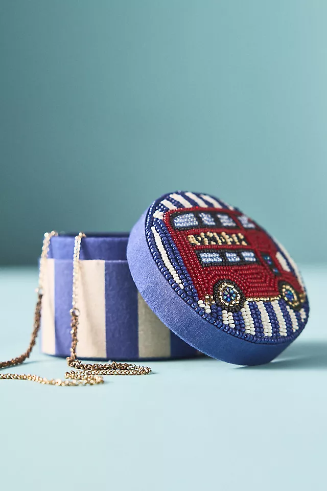 The Fiona Beaded City Lidded Jewelry Box