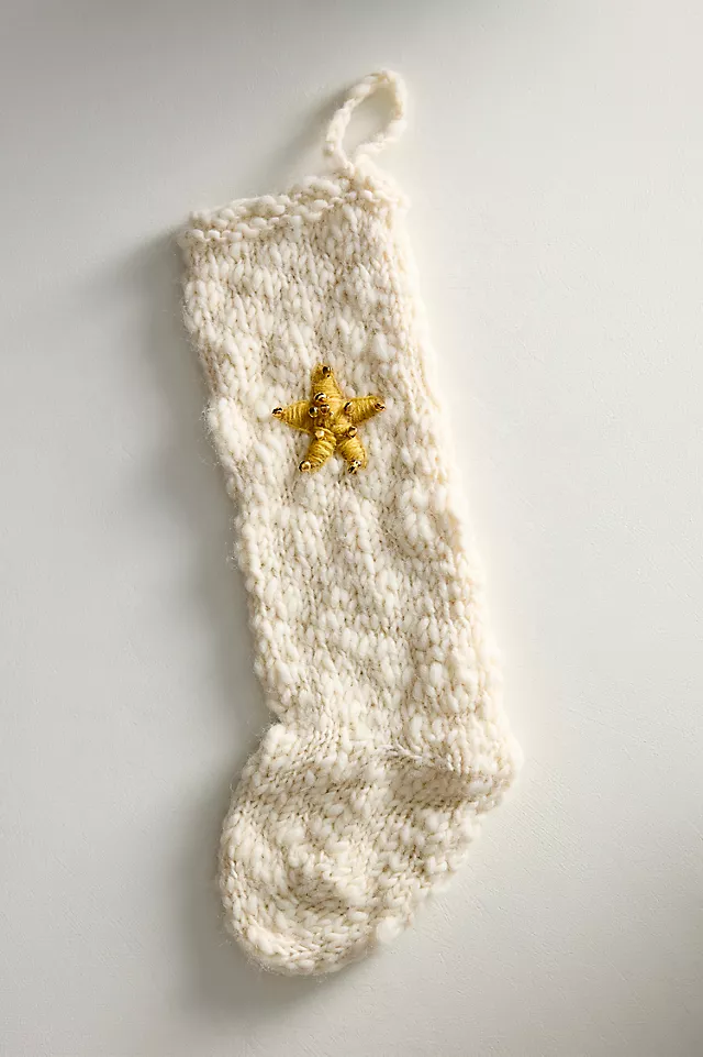 Knitted Holiday Icon Stocking
