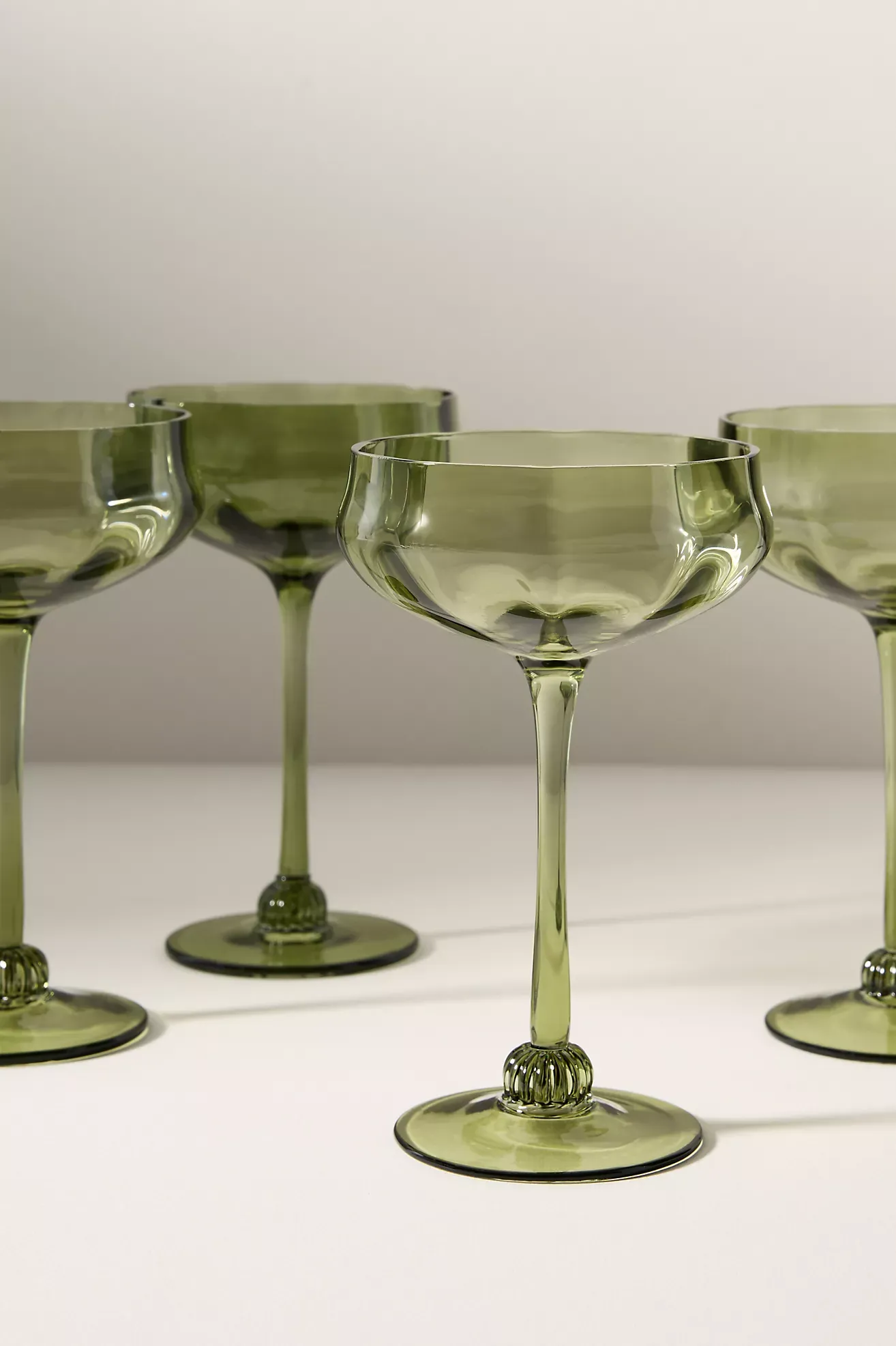 Cybelle Coupe Glasses, Set of 4