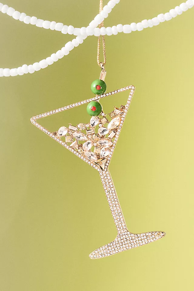 BaubleBar x Anthropologie Jeweled Cocktail Ornament