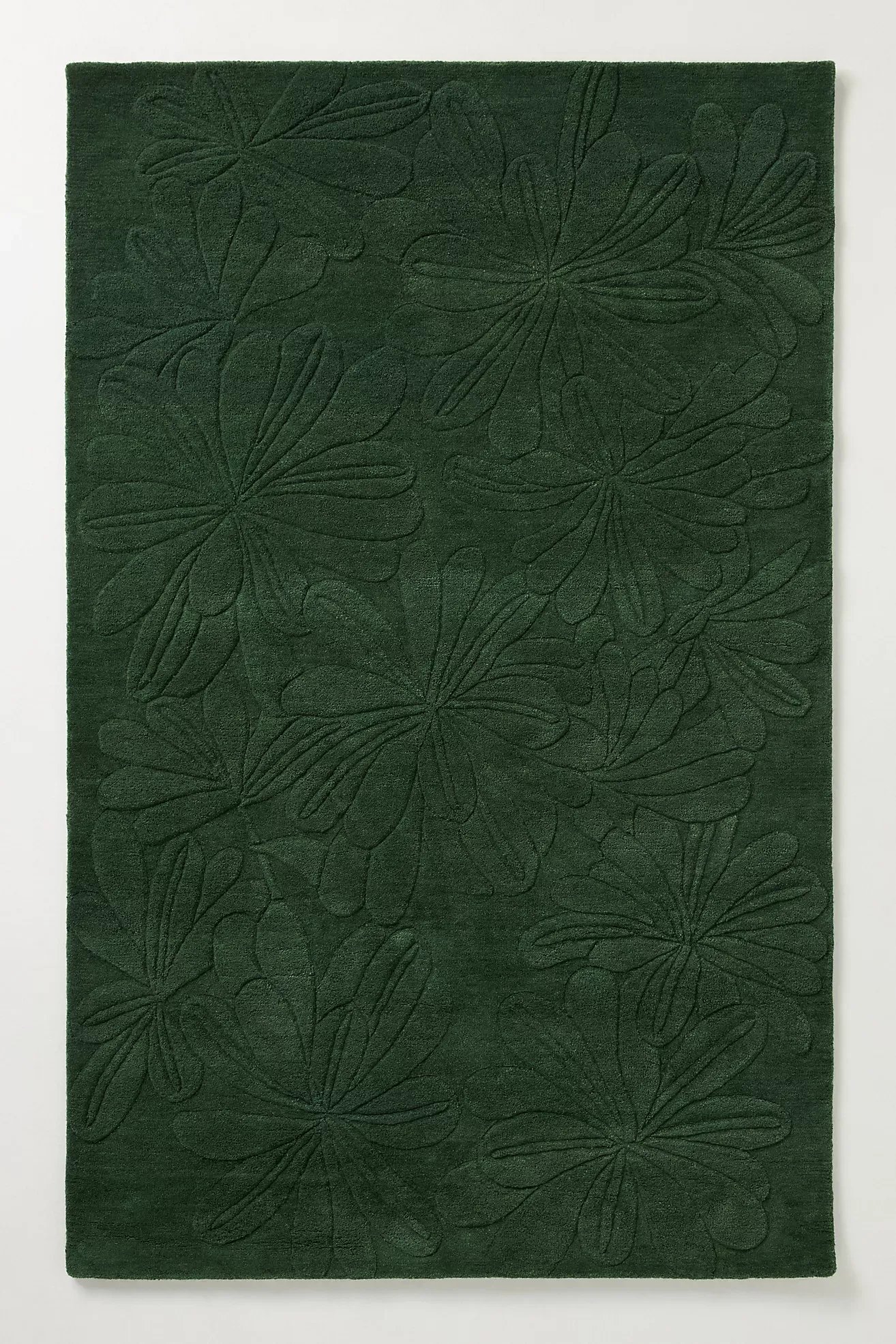 Hand-Tufted Sculpted Daisy Rug