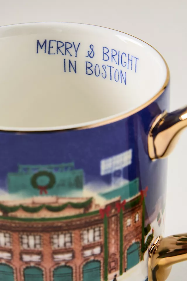 Holiday in the City Stoneware Mug